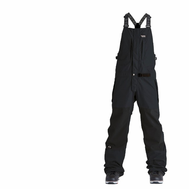 AIRBLASTER エアブラスター Stretch Krill Bib Black 23-24 ボードウェア メンズ パンツ スノーボード エアブラ