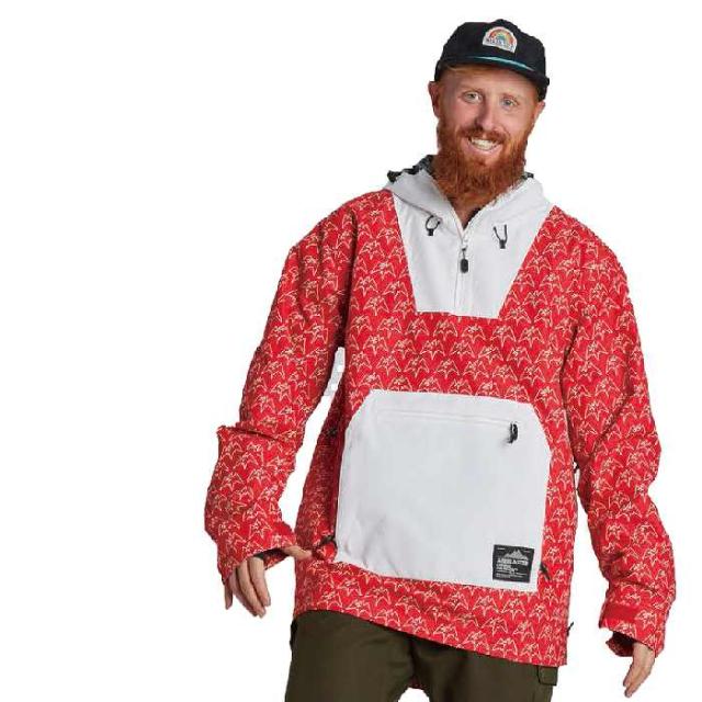 AIRBLASTER ウェア赤 Mサイズ Airblaster Glacier Collection ウェア M