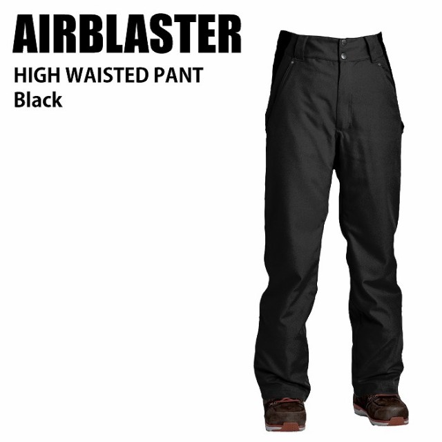 AIRBLASTER エアブラスター High Waisted Trouser Pant Black 23-24 ボードウェア レディース パンツ スノーボード エアブラ