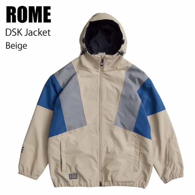 ROME ローム ウェア DSK JACKET 23-24 BEIGE メンズ ジャケット スノーボード