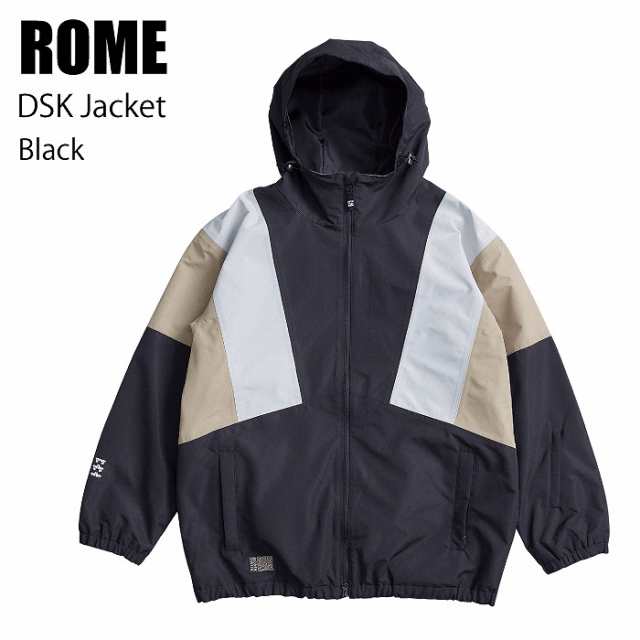 ROME ローム ウェア DSK JACKET 23-24 BLACK メンズ ジャケット スノーボード