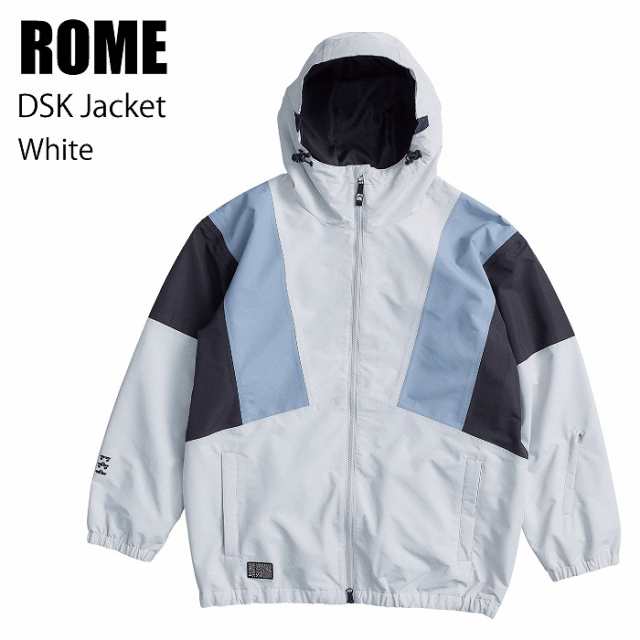 ROME ローム ウェア DSK JACKET 23-24 WHITE メンズ ジャケット スノーボード