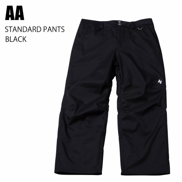 AA ダブルエー ウェア STANDARD PANTS 23-24 BLACK メンズ パンツ スノーボード