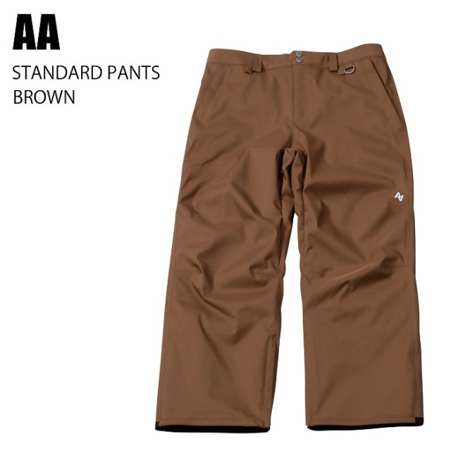 AA ダブルエー ウェア STANDARD PANTS 23-24 BROWN メンズ パンツ スノーボード