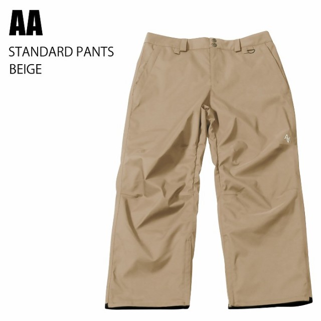 AA ダブルエー ウェア STANDARD PANTS 23-24 BEIGE メンズ パンツ スノーボード