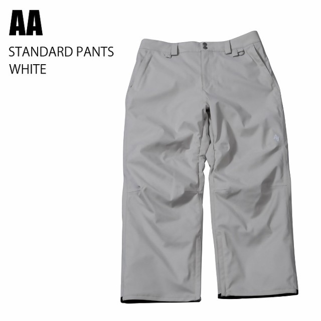 AA ダブルエー ウェア STANDARD PANTS 23-24 WHITE メンズ パンツ スノーボード