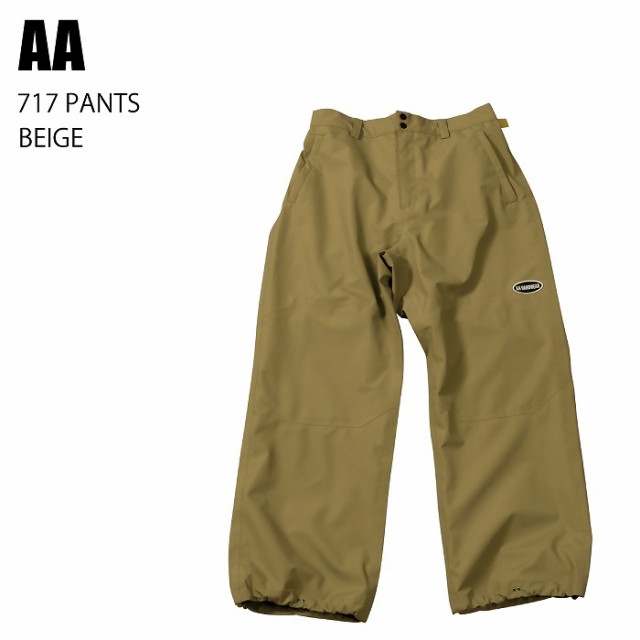 AA ダブルエー ウェア 717 PANTS 23-24 BEIGE メンズ パンツ スノーボード