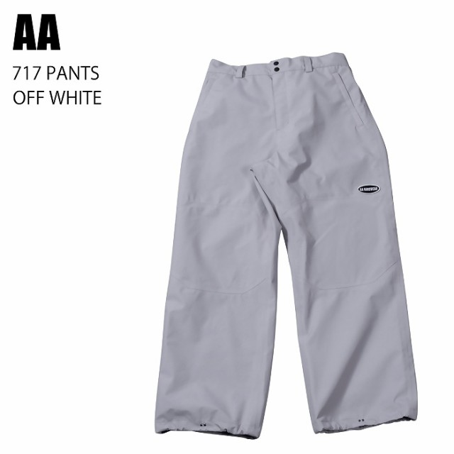 AA ダブルエー ウェア 717 PANTS 23-24 OFF WHITE メンズ パンツ スノーボード