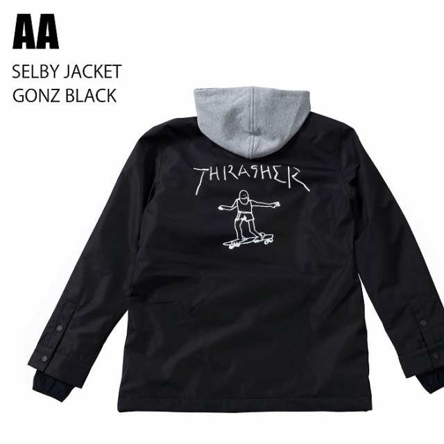 AA ダブルエー ウェア SELBY JACKET 23-24 GONZ BLACK レディース ジャケット スノーボード