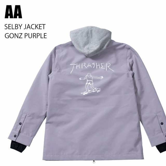 AA ダブルエー ウェア SELBY JACKET 23-24 GONZ PURPLE レディース ジャケット スノーボード