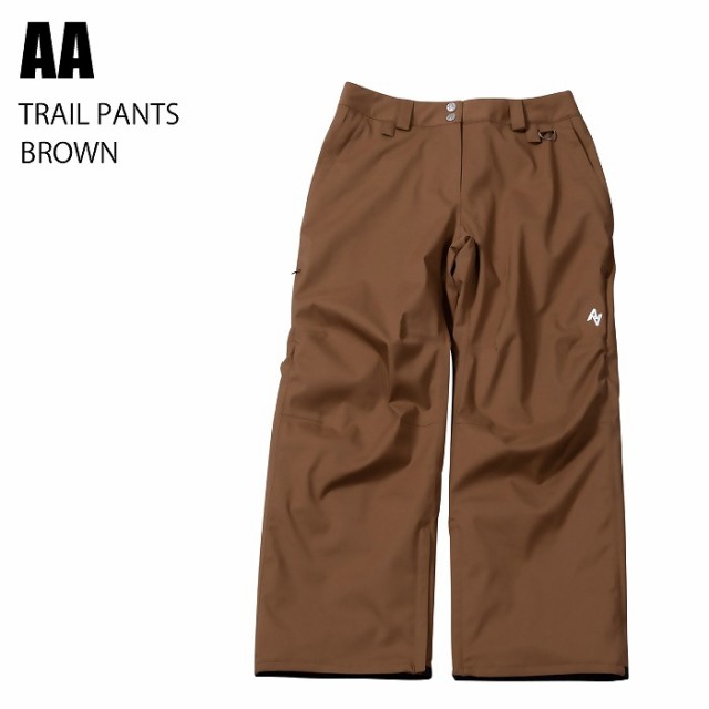 AA ダブルエー ウェア TRAIL PANTS 23-24 BROWN レディース パンツ スノーボード