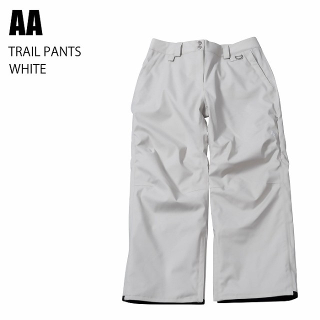 AA ダブルエー ウェア TRAIL PANTS 23-24 WHITE レディース パンツ スノーボード