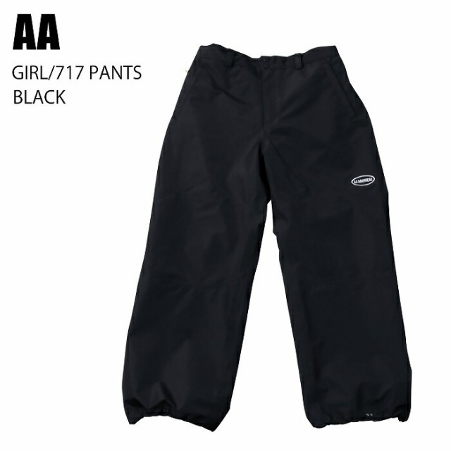 AA ダブルエー ウェア GIRL/717 PANTS 23-24 BLACK レディース パンツ スノーボード