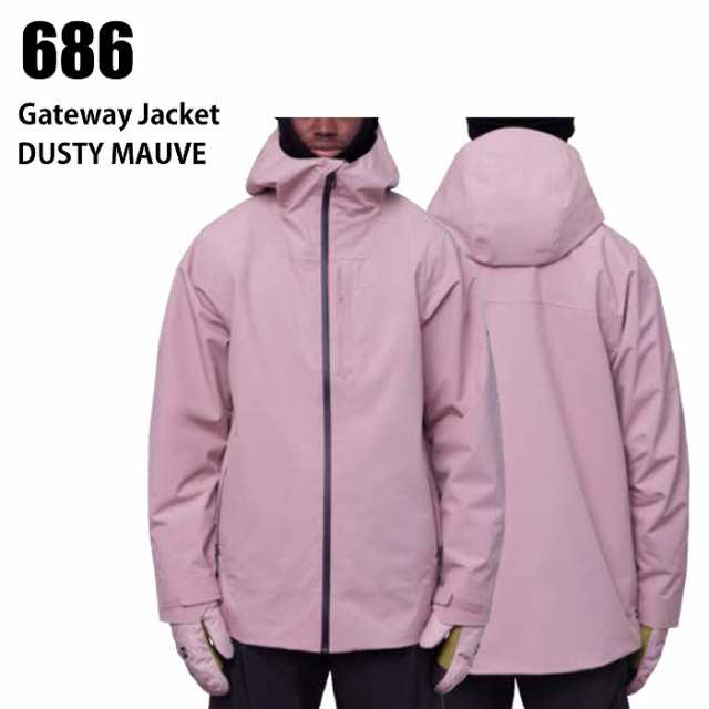 686 シックスエイトシックス ウェア GLCR GATEWAY SHELL JKT 23-24 DUSTY MAUVE メンズ ジャケット  スノーボード ロクハチの通販はau PAY マーケット - モリヤマスポーツ au PAY マーケット店 | au PAY マーケット－通販サイト