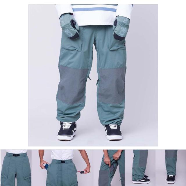 686 シックスエイトシックス ウェア 2.5L GHOST PNT 23-24 CYPRESS GREEN メンズ パンツ スノーボード ロクハチ