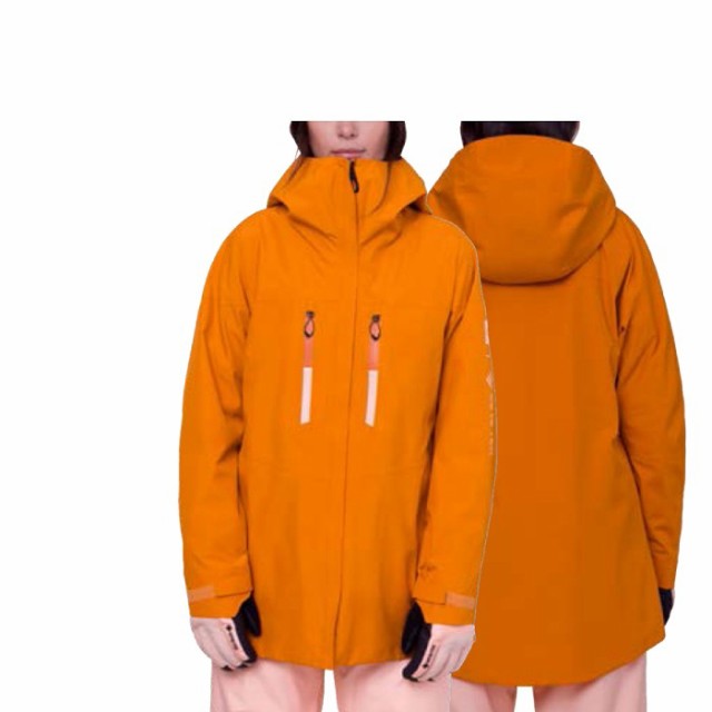 686 シックスエイトシックス ウェア GORE-TEX SKYLINE SHELL JKT 23-24 COPPER ORANGE レディース ジャケット スノーボード ロクハチ