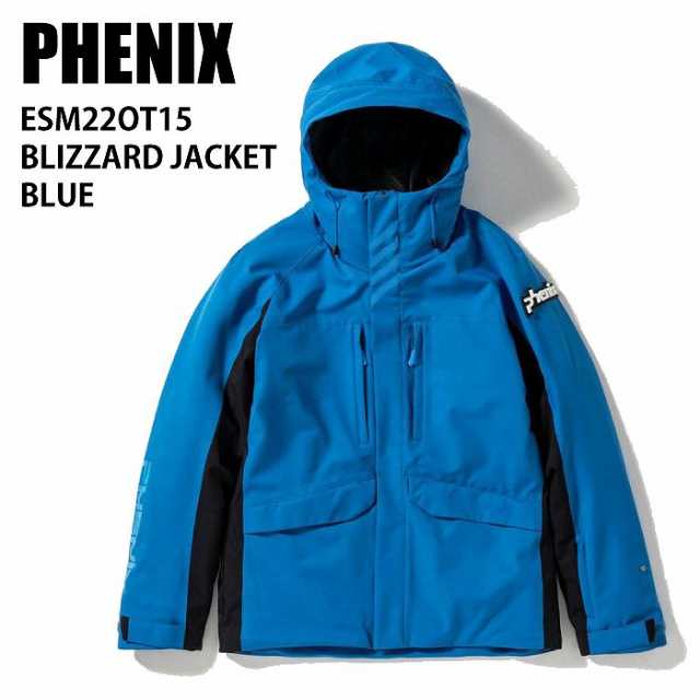 PHENIX フェニックス ウェア ESM22OT15 BLIZZARD JACKET 22-23 BLUE メンズ ジャケット スキー