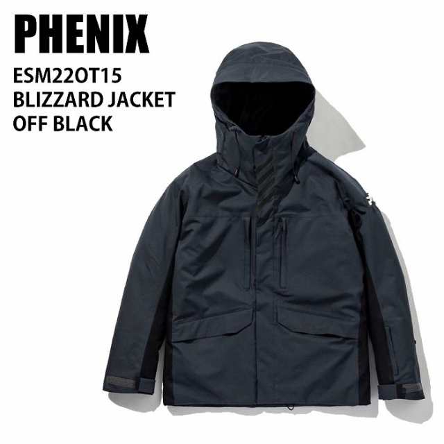 PHENIX フェニックス ウェア ESM22OT15 BLIZZARD JACKET 22-23 OFF BLACK メンズ ジャケット スキー