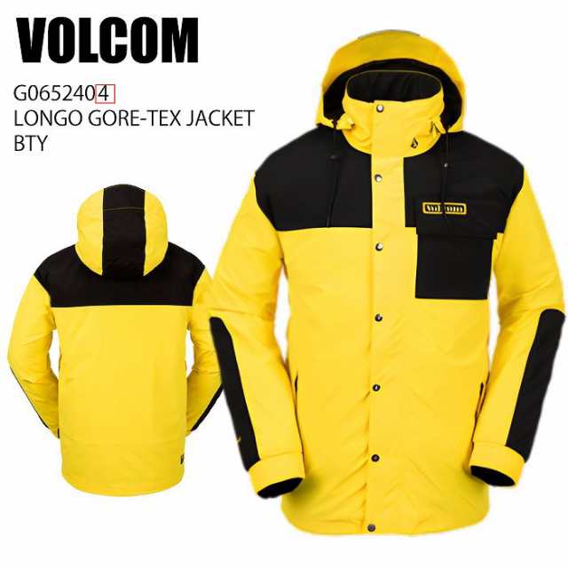 VOLCOM ボルコム G0652404 LONGO GORE-TEX JACKET BTY 23-24 ボードウェア メンズ ジャケット ゴアテックス スノーボード