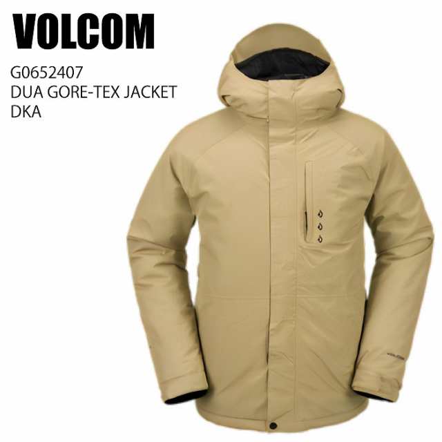 VOLCOM ボルコム G0652407 DUA GORE-TEX JACKET DKA 23-24 ボードウェア メンズ ジャケット ゴアテックス スノーボード