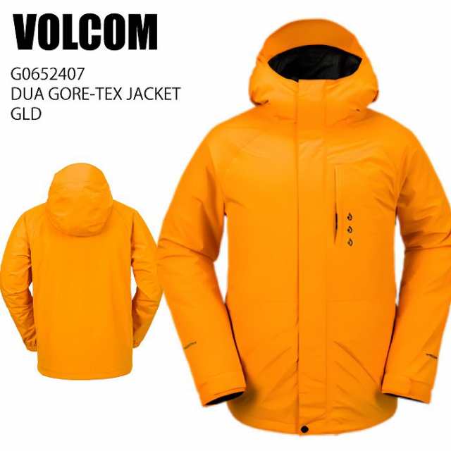 VOLCOM ボルコム G0652407 DUA GORE-TEX JACKET GLD 23-24 ボードウェア メンズ ジャケット ゴアテックス スノーボード