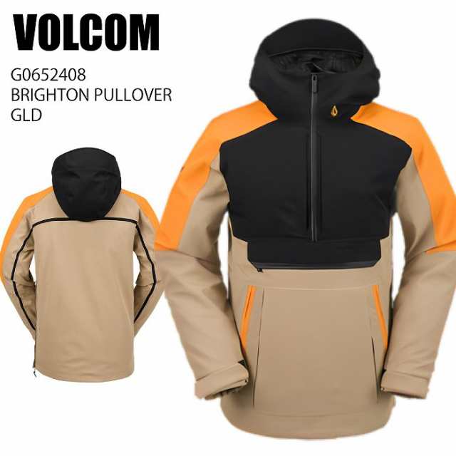 VOLCOM ボルコム G0652408 BRIGHTON PULLOVER GLD 23-24 ボードウェア