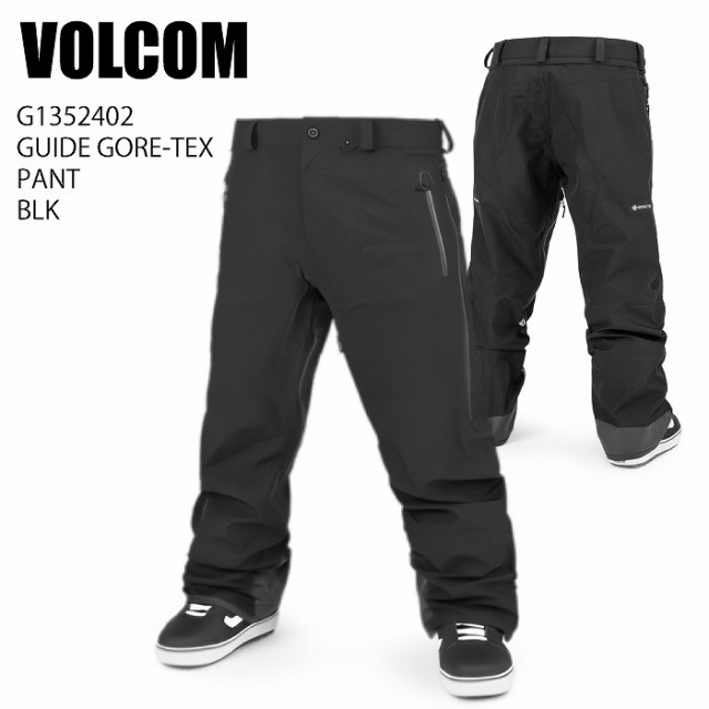 VOLCOM ボルコム G1352402 GUIDE GORE-TEX PANT BLK 23-24 ボードウェア メンズ パンツ ゴアテックス スノーボード