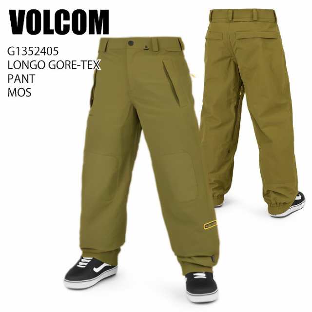 VOLCOM ボルコム G1352405 LONGO GORE-TEX PANT MOS 23-24 ボードウェア メンズ パンツ ゴアテックス スノーボード