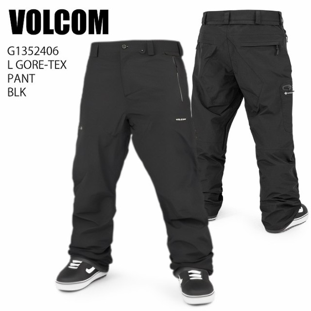 VOLCOM ボルコム G1352406 L GORE-TEX PANT BLK 23-24 ボードウェア メンズ パンツ ゴアテックス スノーボード