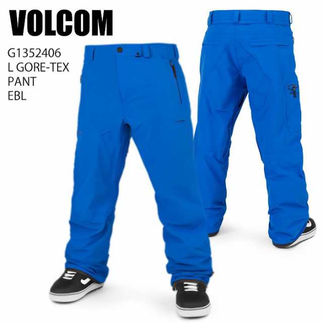 VOLCOM ボルコム G1352406 L GORE-TEX PANT EBL 23-24 ボードウェア メンズ パンツ ゴアテックス スノーボード