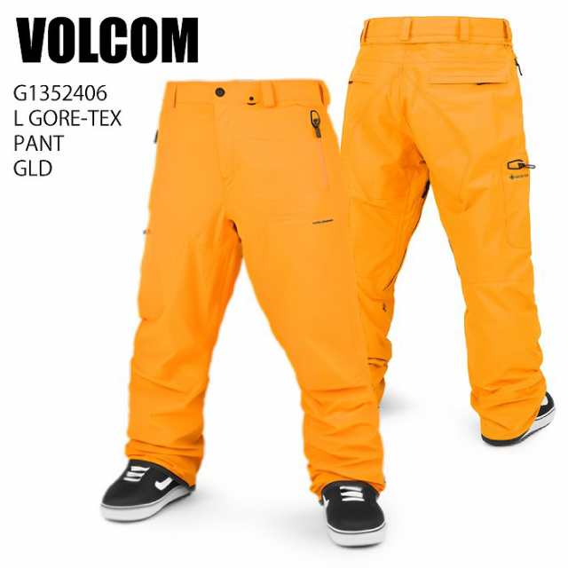 VOLCOM ボルコム G1352406 L GORE-TEX PANT GLD 23-24 ボードウェア メンズ パンツ ゴアテックス スノーボード