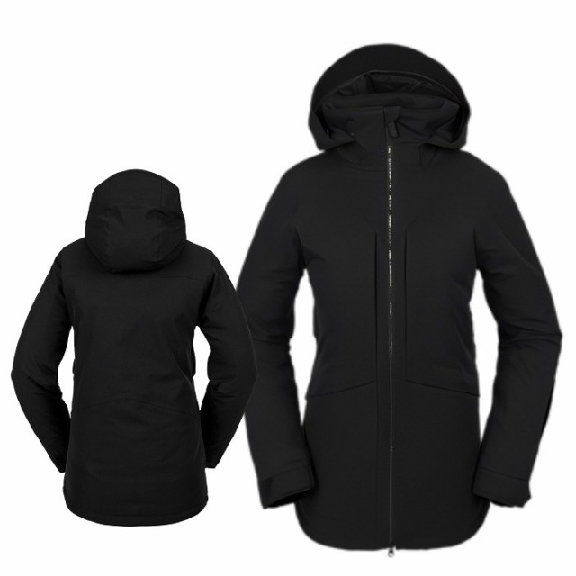 VOLCOM ボルコム H0452409 SHELTER 3D STRETCH JACKET BLK 23-24 ボードウェア レディース ジャケット スノーボード