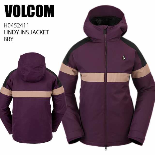 VOLCOM ボルコム H0452411 LINDY INS JACKET BRY 23-24 ボードウェア レディース ジャケット スノーボード