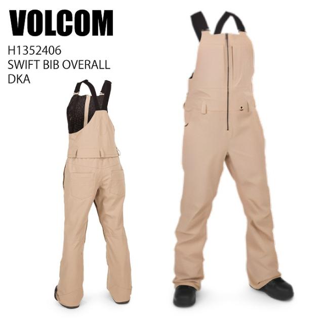 VOLCOM ボルコム H1352406 SWIFT BIB OVERALL DKA 23-24 ボードウェア レディース パンツ ビブ スノーボード
