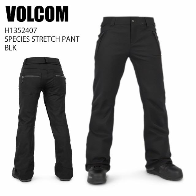 VOLCOM ボルコム H1352407 SPECIES STRETCH PANT BLK 23-24 ボードウェア レディース パンツ スノーボード