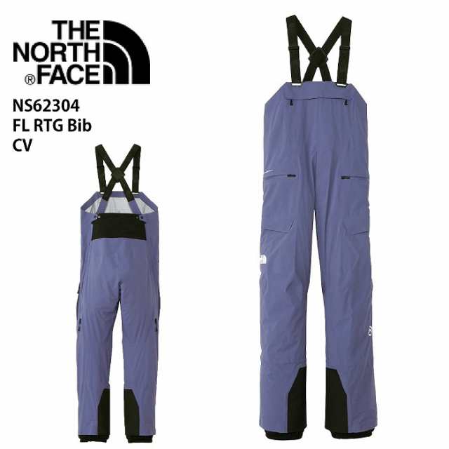 THE NORTH FACE ノースフェイス NS62304 FL RTG BIB CV 23-24 ボードウェア パンツ スノーボード スキー FUTURELIGHT