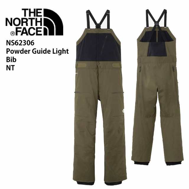 THE NORTH FACE ノースフェイス NS62306 POWDER GUIDE LIGHT BIB NT 23-24 ボードウェア パンツ スノーボード スキー GORE-TEX