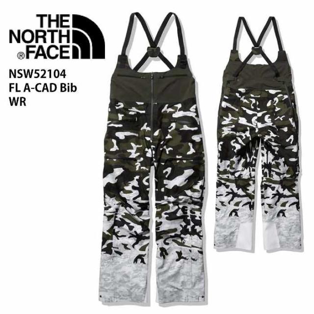 THE NORTH FACE ノースフェイス NSW52104 FL A-CAD BIB WR 21-22 ボードウェア レディース パンツ ビブ フューチャーライト スキー