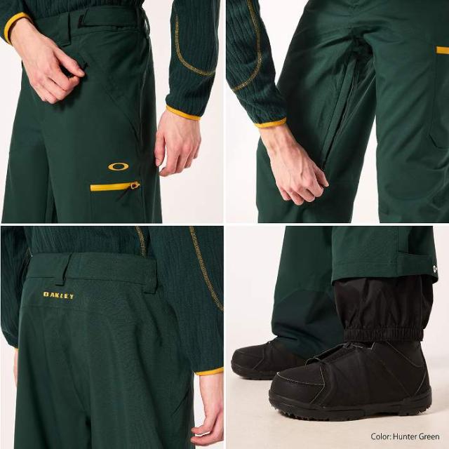 OAKLEY オークリー FOA403438 TC EARTH SHELL PANT HUNTER GREEN 23-24 ボードウェア メンズ パンツ スキー スノーボードの通販は