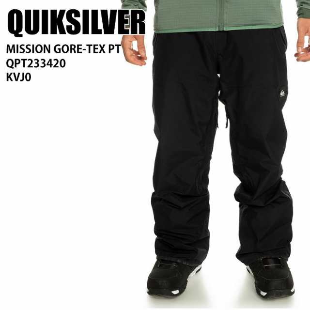 QUIKSILVER クイックシルバー QPT233420 MISSION GORE-TEX PT KVJ0 23-24 ボードウェア メンズ パンツ スノーボード ゴア