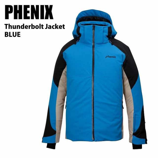 PHENIX フェニックス ESM23OT30 THUNDERBOLT JACKET BLUE 23-24 スキーウェア メンズ ジャケット