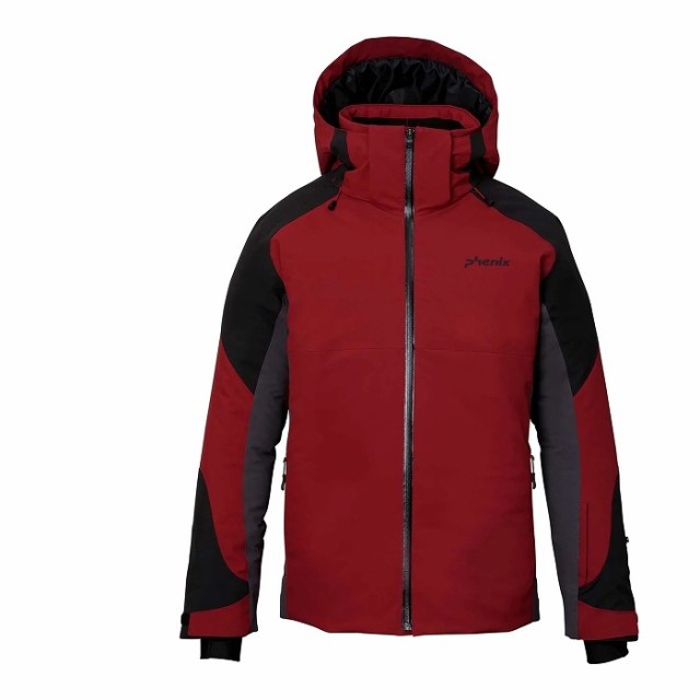 PHENIX フェニックス ESM23OT30 THUNDERBOLT JACKET DEEP RED 23-24 スキーウェア メンズ ジャケット