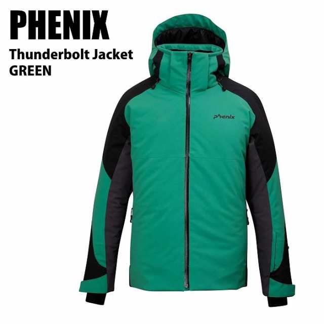 PHENIX フェニックス ESM23OT30 THUNDERBOLT JACKET GREEN 23-24 スキーウェア メンズ ジャケット