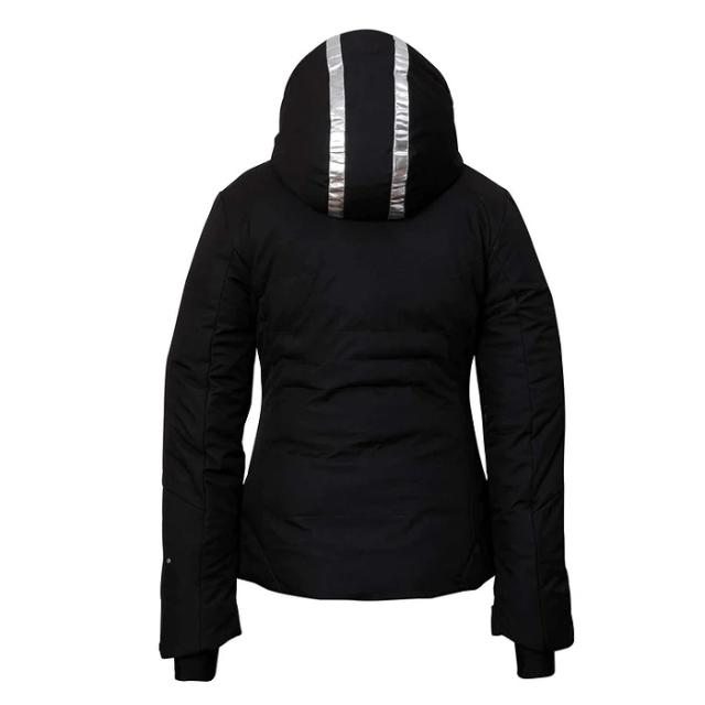 美品⭐︎PHENIX 黒 ウィンタースポーツウェア WOMENS】Metallic Accent Ski Two-piece メタリックアクセント