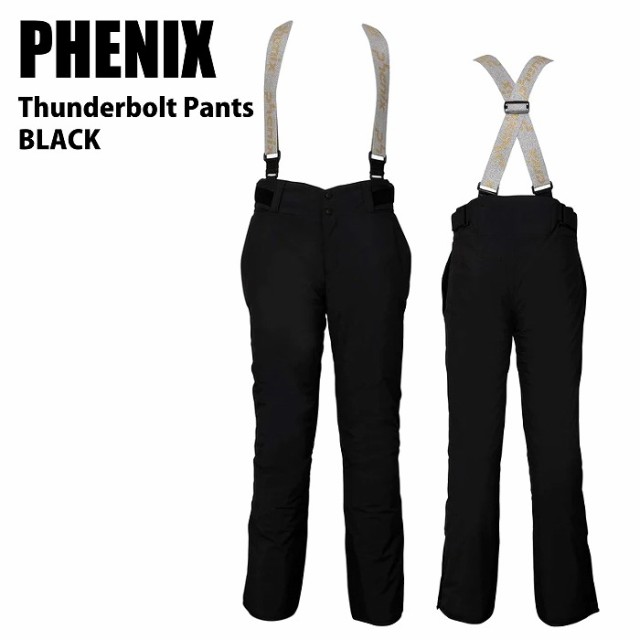 PHENIX フェニックス ESM23OB30 THUNDERBOLT PANTS BLACK 23-24 スキーウェア メンズ パンツの通販は
