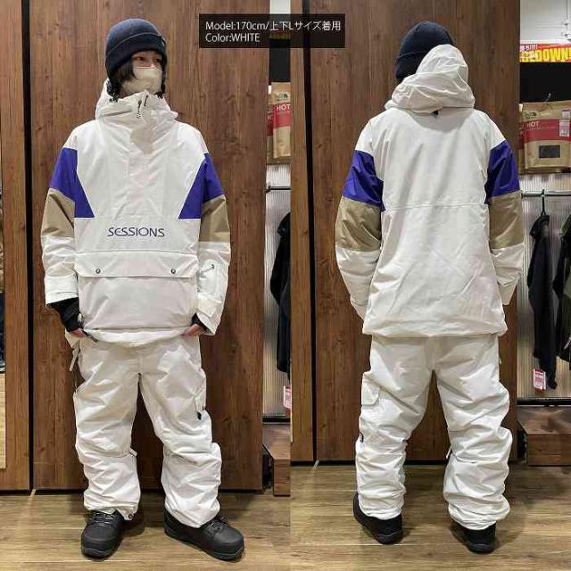 SESSIONS セッションズ SQUADRON PANT NAVY 23-24 ボードウェア メンズ