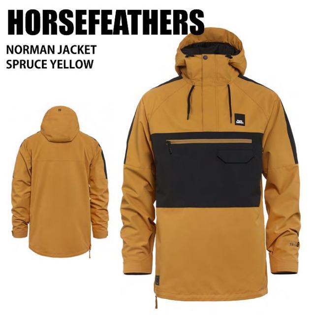 HORSEFEATHERS ホースフェザーズ NORMAN JACKET SPRUCE YELLOW 23-24 ボードウェア メンズ ジャケット スノーボード スノボ スキー
