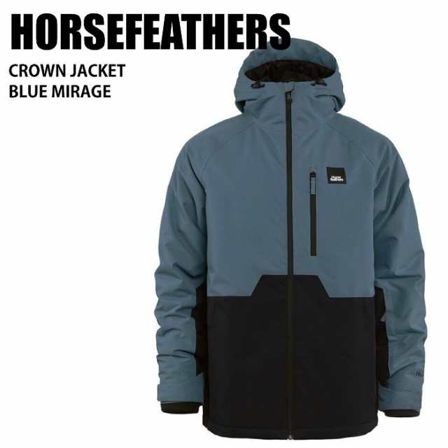 HORSEFEATHERS ホースフェザーズ CROWN JACKET BLUE MIRAGE 23-24 ボードウェア メンズ ジャケット スノーボード スノボ スキー