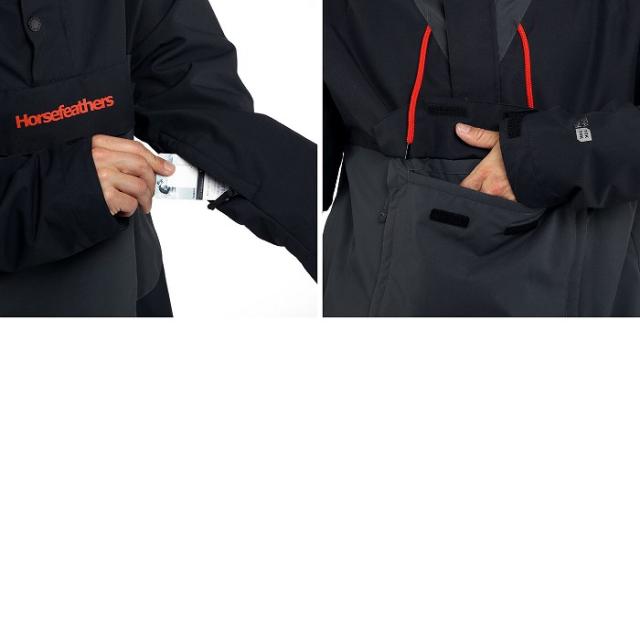 HORSEFEATHERS ホースフェザーズ SPENCER JACKET BLACK / RADIANTY