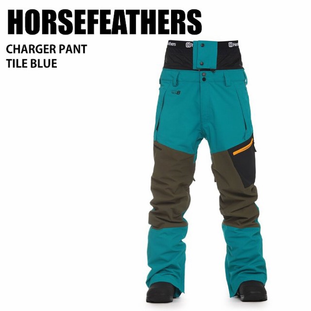 HORSEFEATHERS ホースフェザーズ CHARGER PANT TILE BLUE 23-24 ボードウェア メンズ パンツ スノーボード スノボ スキー